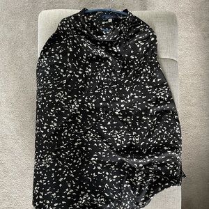 Blue Rair long cape